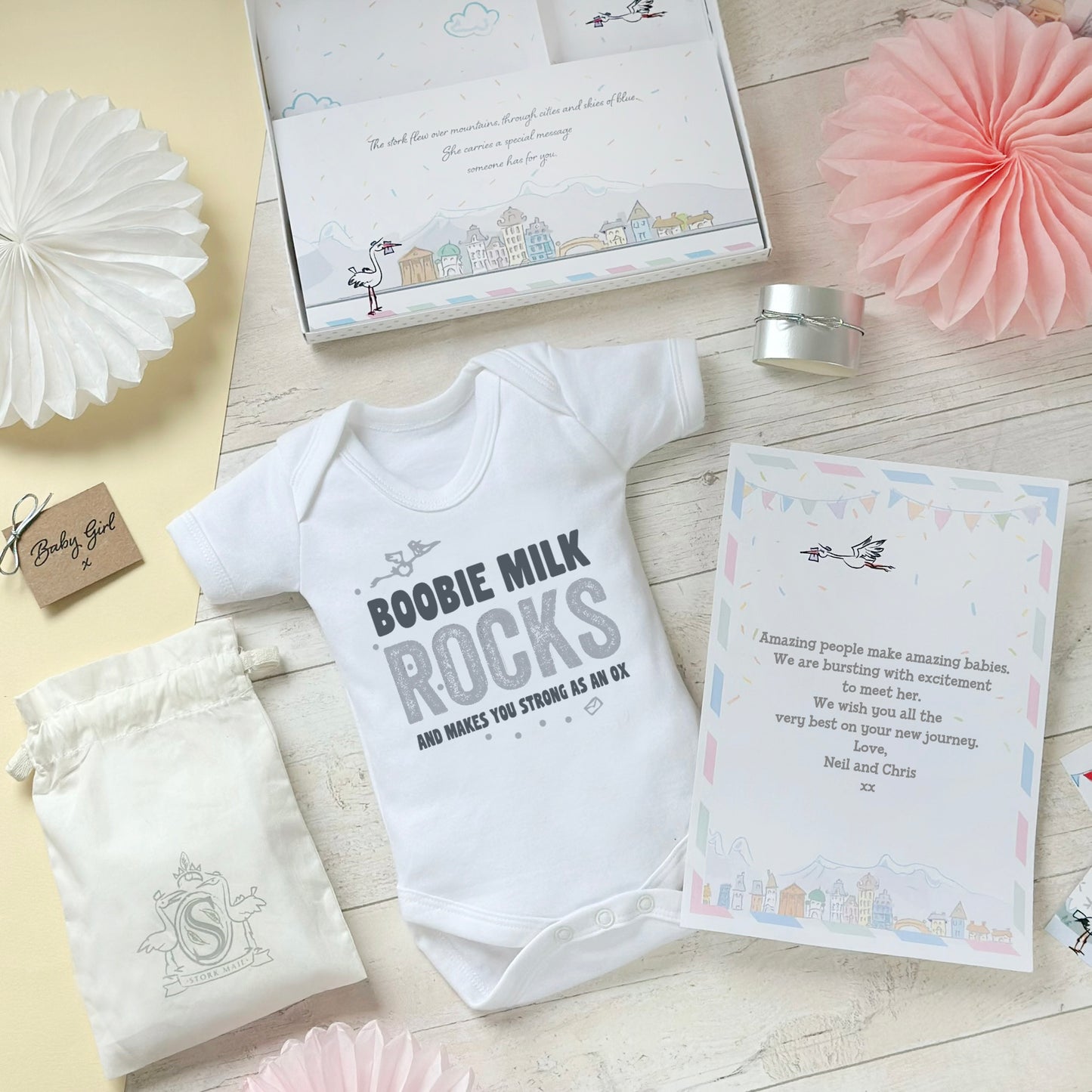 Boobie Milk, Breastfeeding New Baby Gift