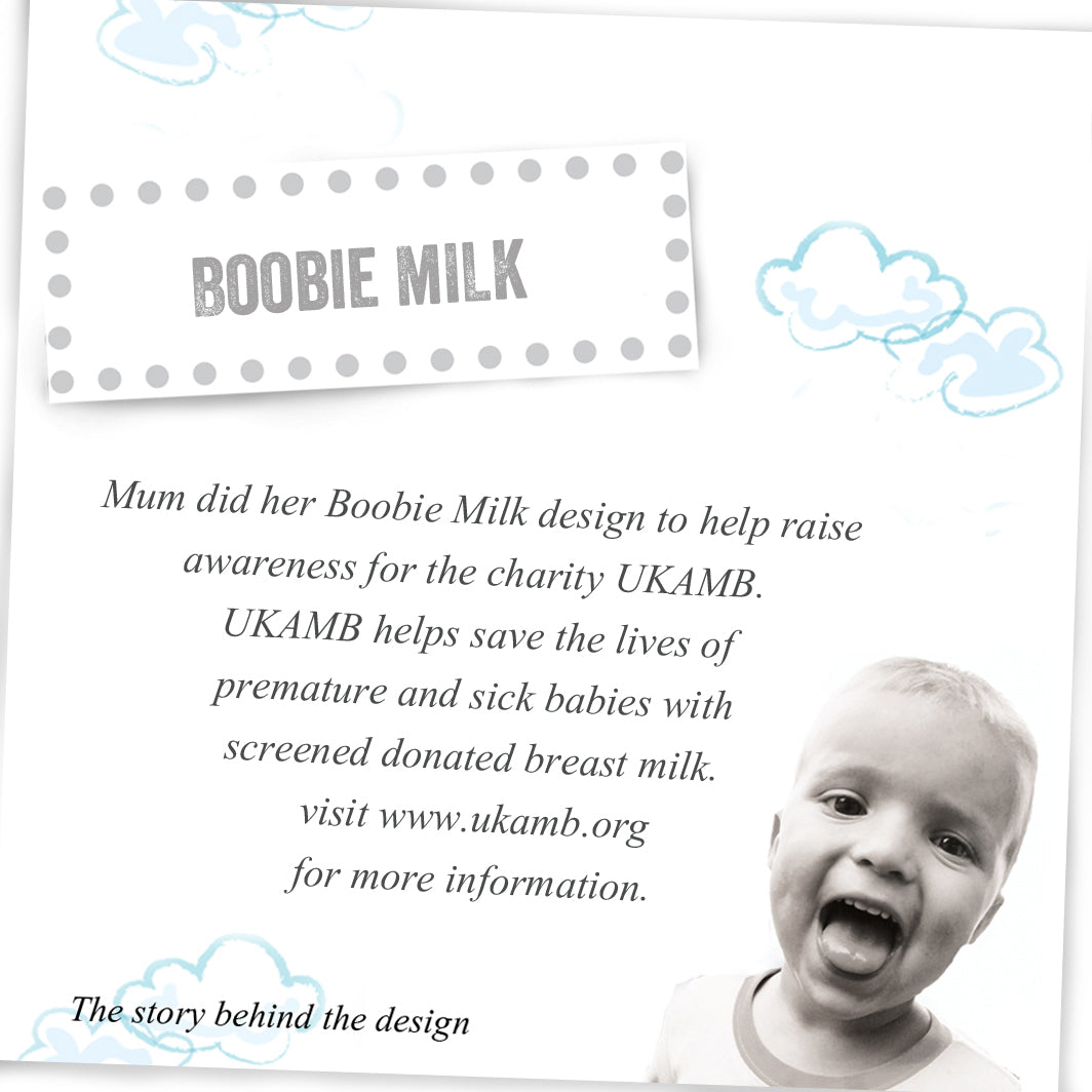 Boobie Milk, Breastfeeding New Baby Gift