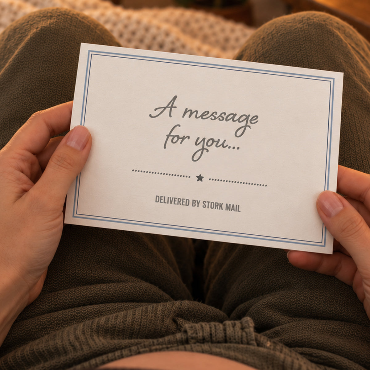 Mummy & Daddy Letter From Bump