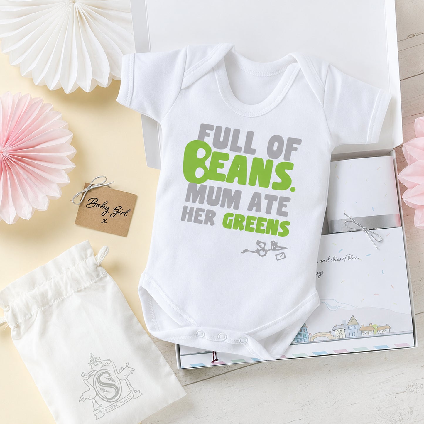 Full Of Beans New baby Gift