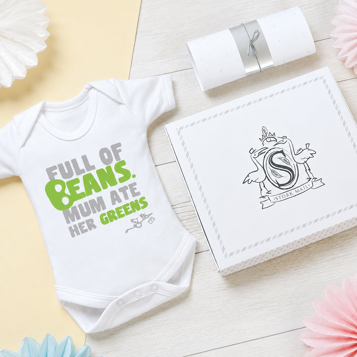Full Of Beans New baby Gift