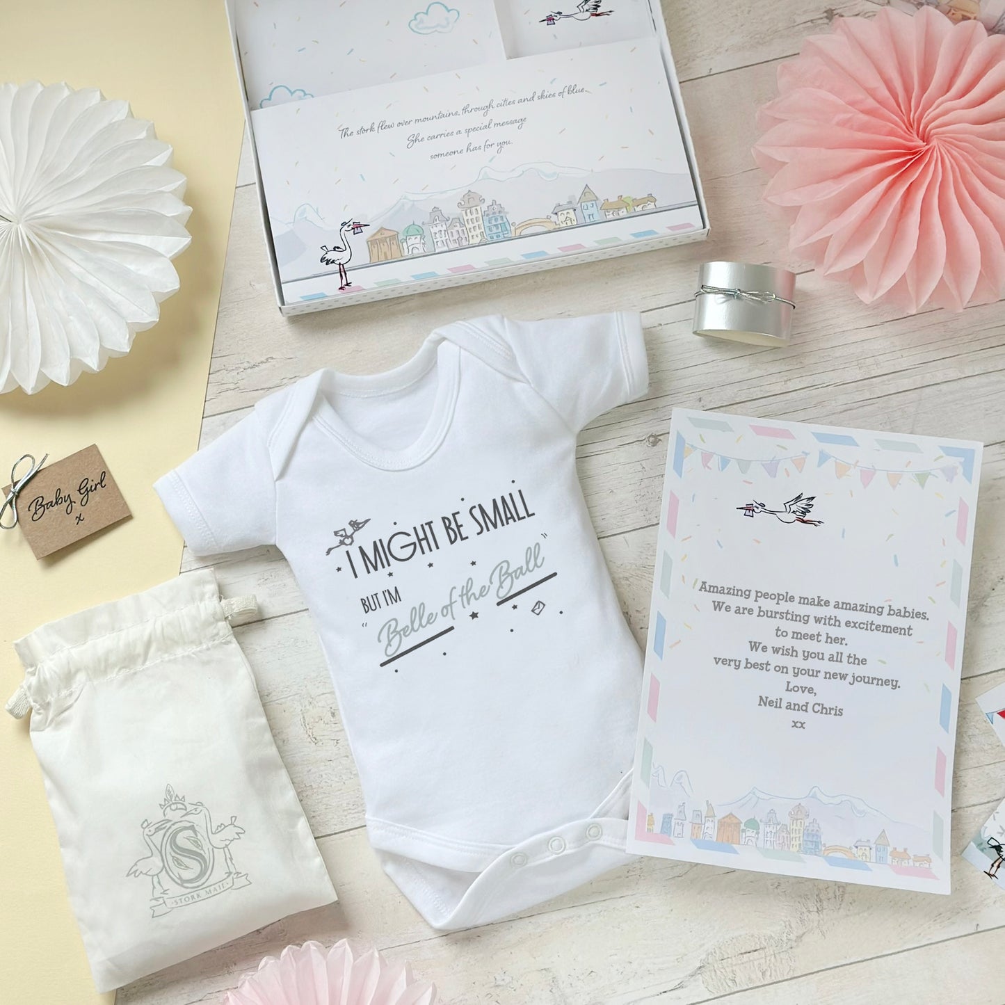 Belle Of the Ball, New Baby Girl Gift
