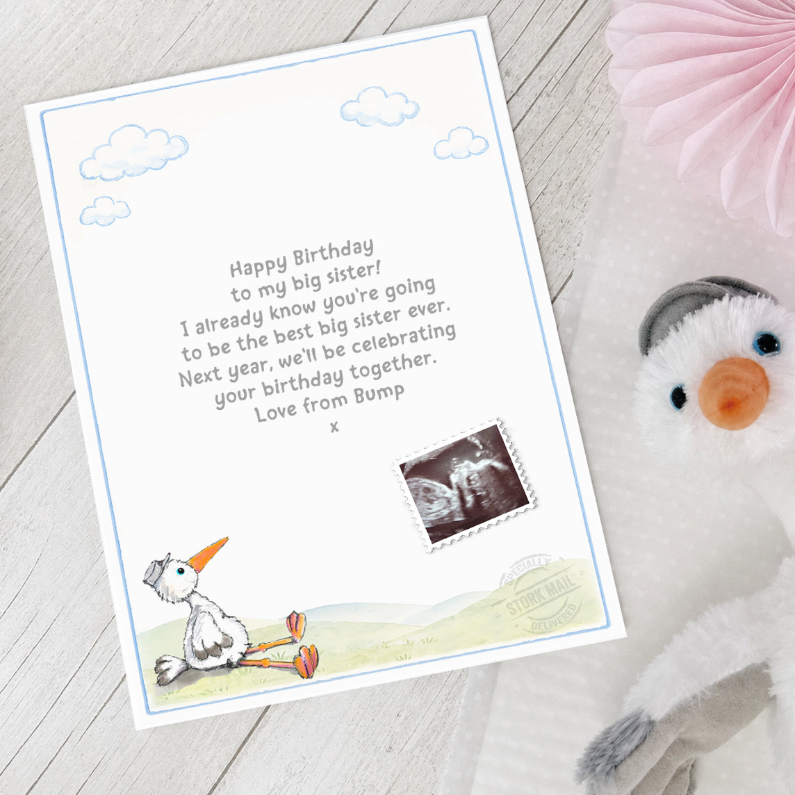 BIG SISTER Announcement Gift Set