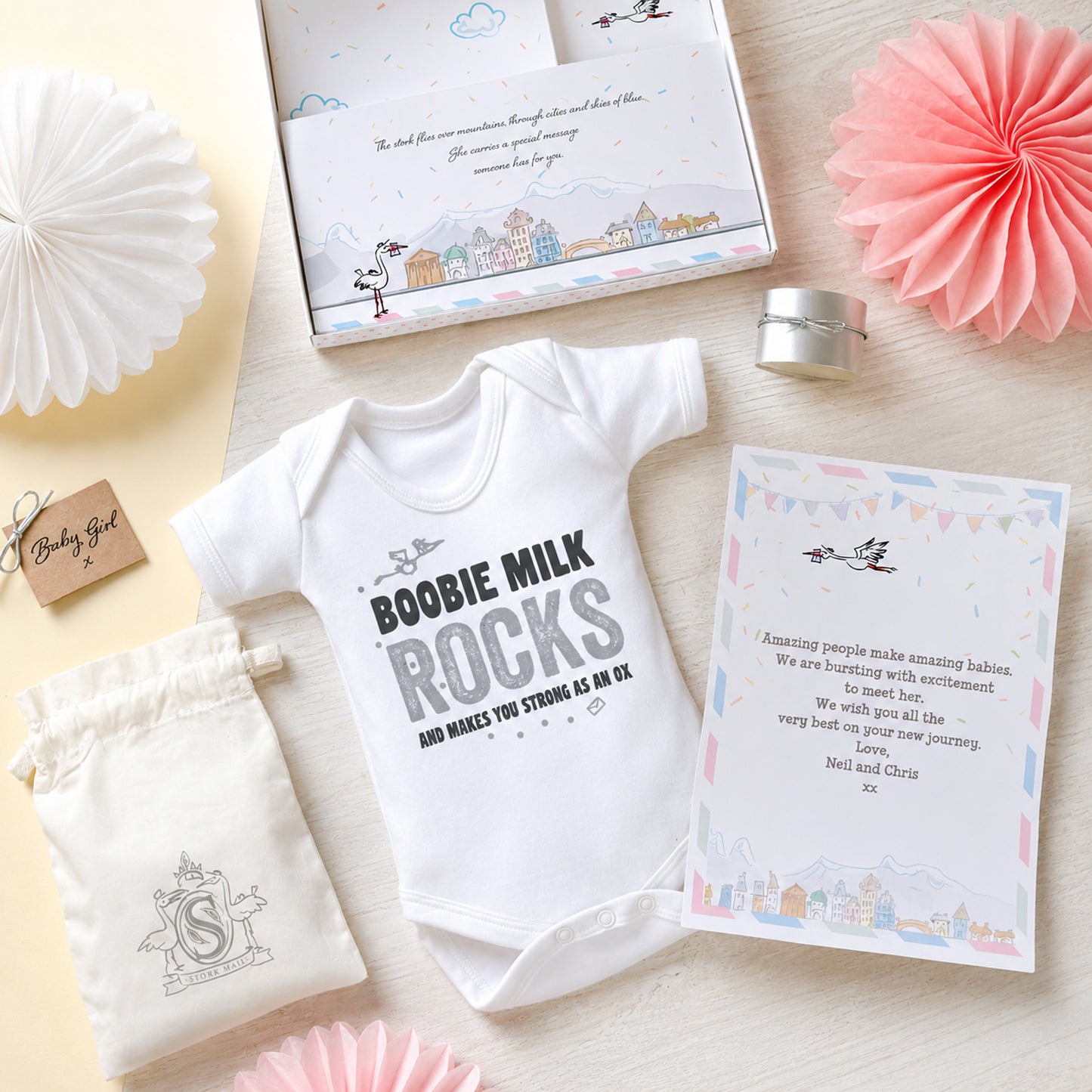Boobie Milk, Breastfeeding New Baby Gift