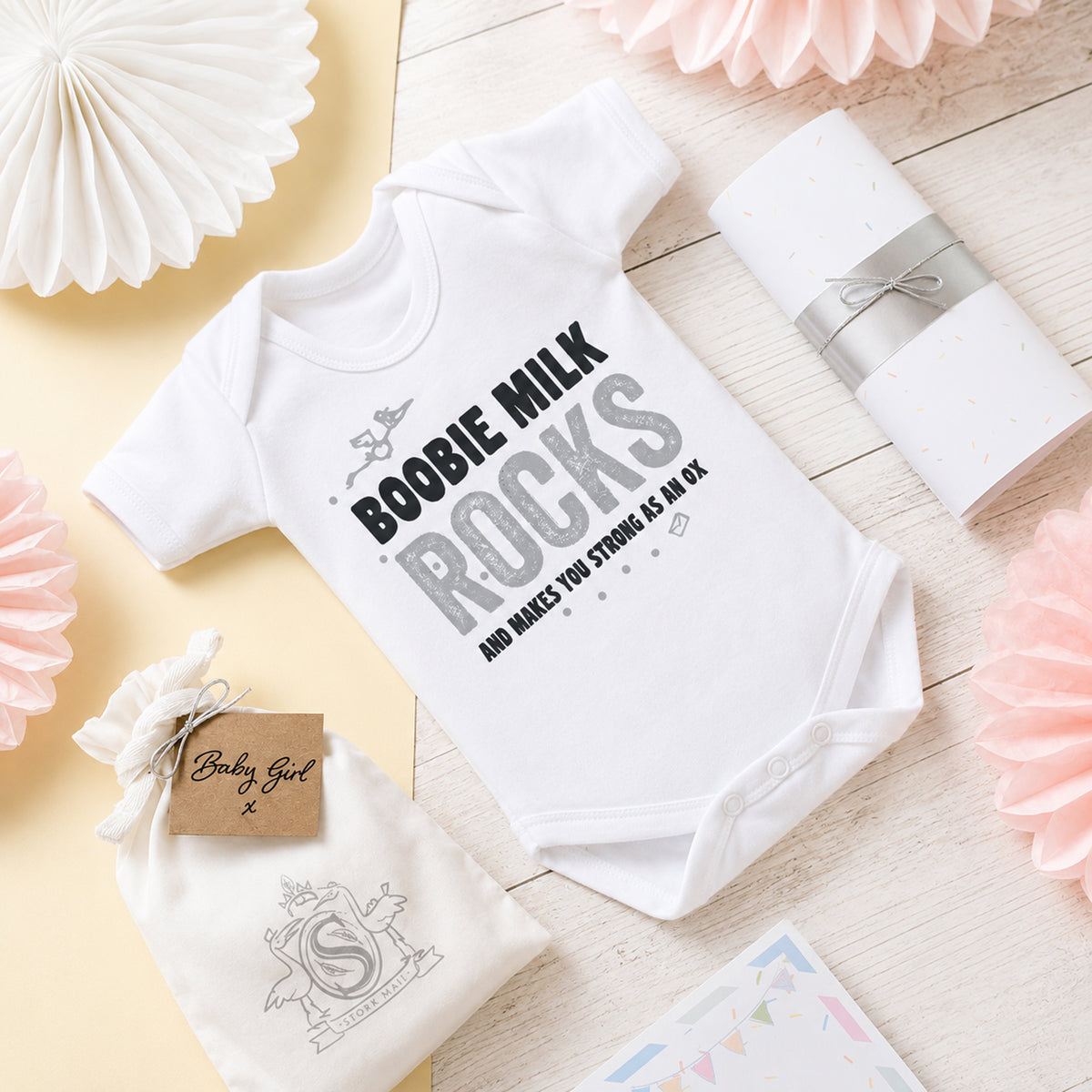 Boobie Milk, Breastfeeding New Baby Gift