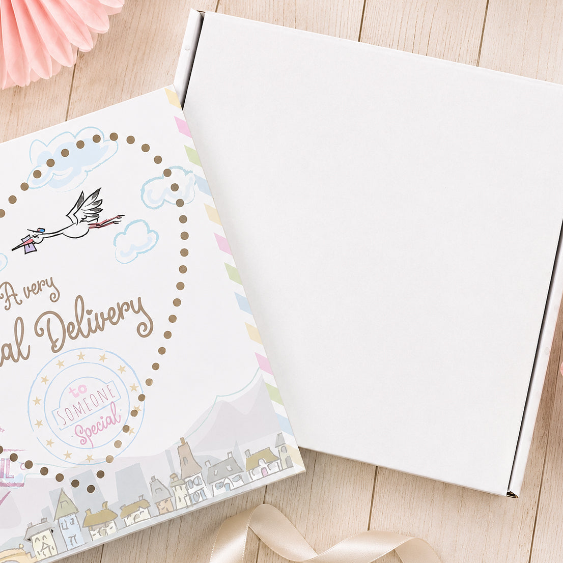 Mum To Be Cuddly Stork Gift Set