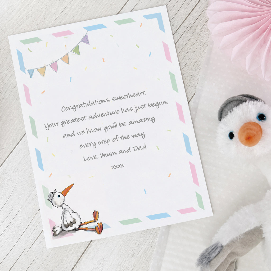 Mummy Cuddly Stork Gift Hamper