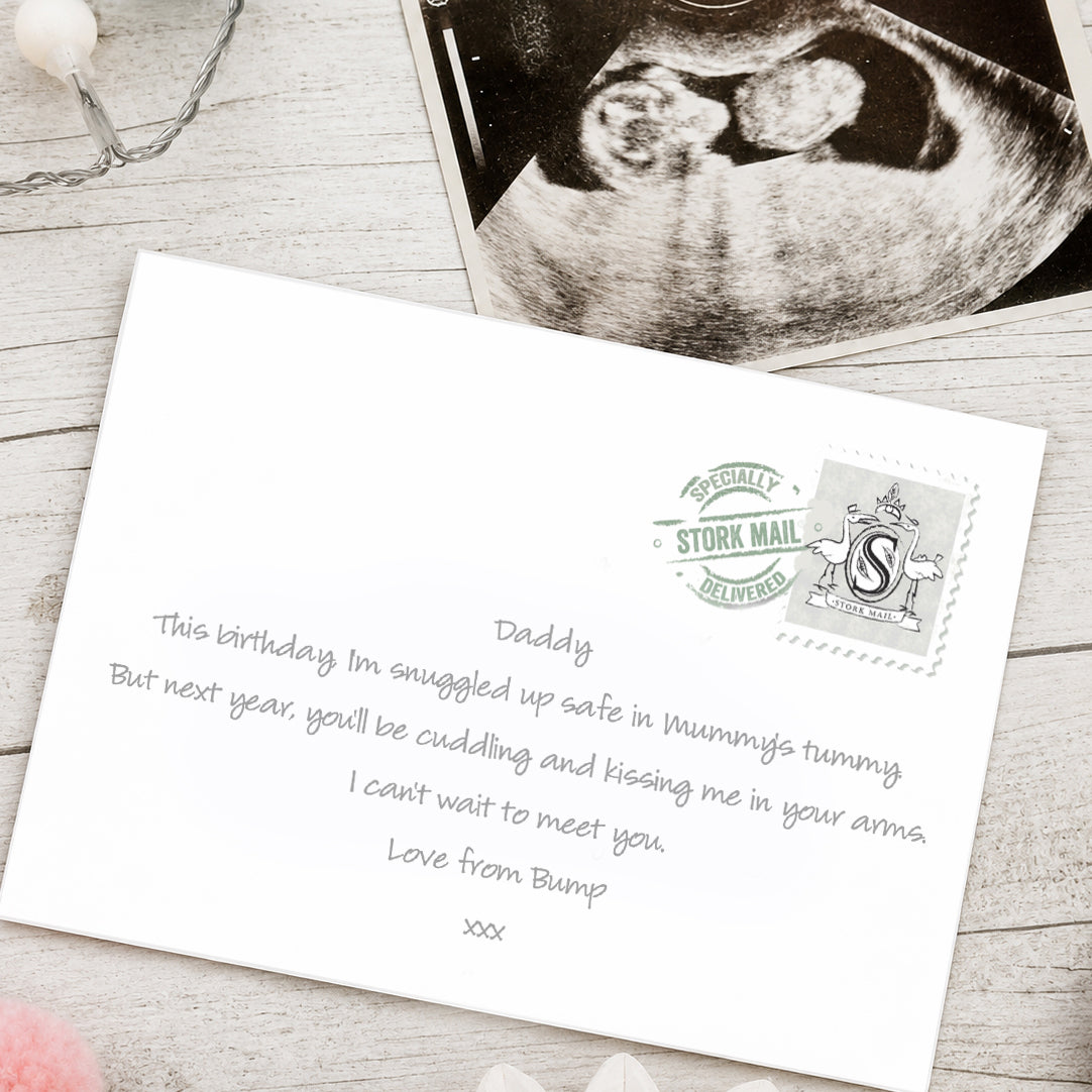 Dad to be,  letter from the Bump