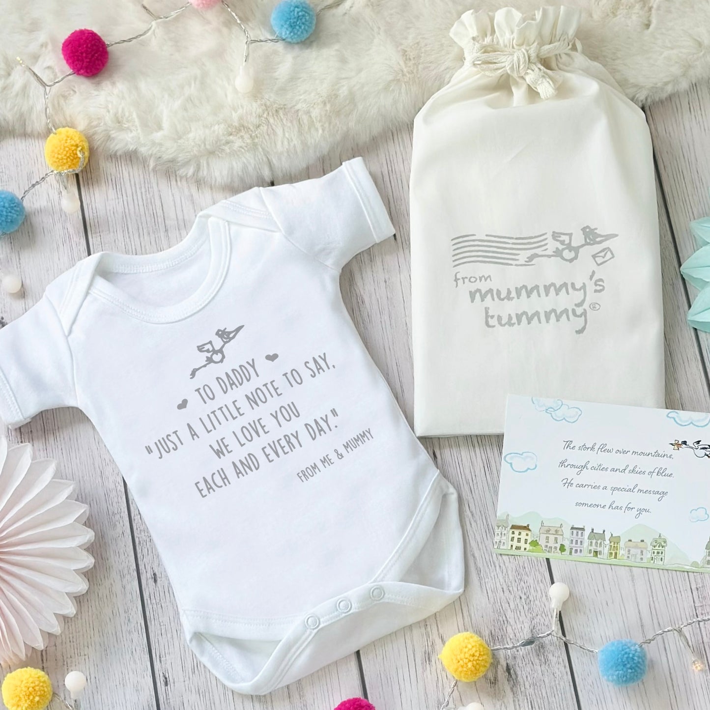 Message From Baby Bump,Mum to Be, Daddy to Be, Mummy & Daddy to Be