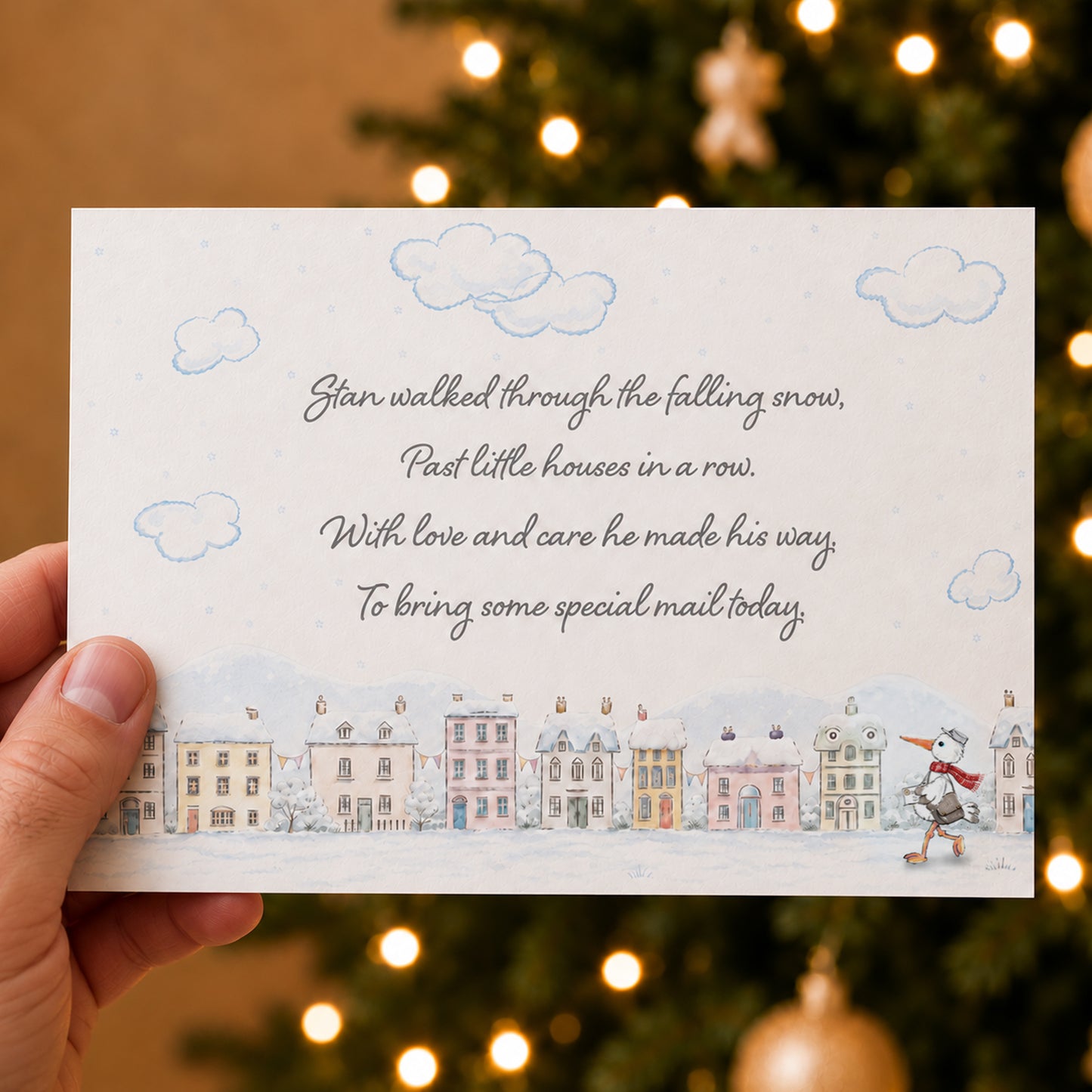 Bump's 1st Christmas letter for Dad-to-be
