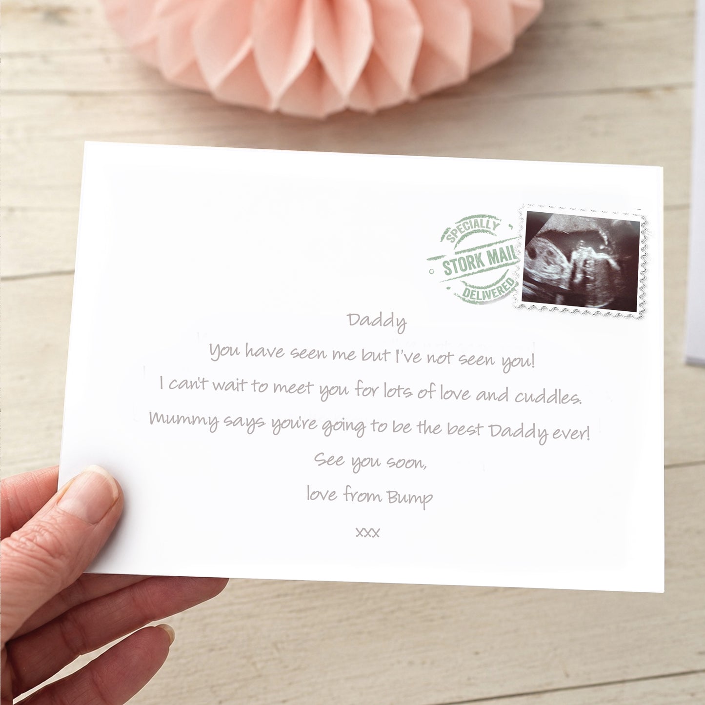 Dad to be,  letter from the Bump