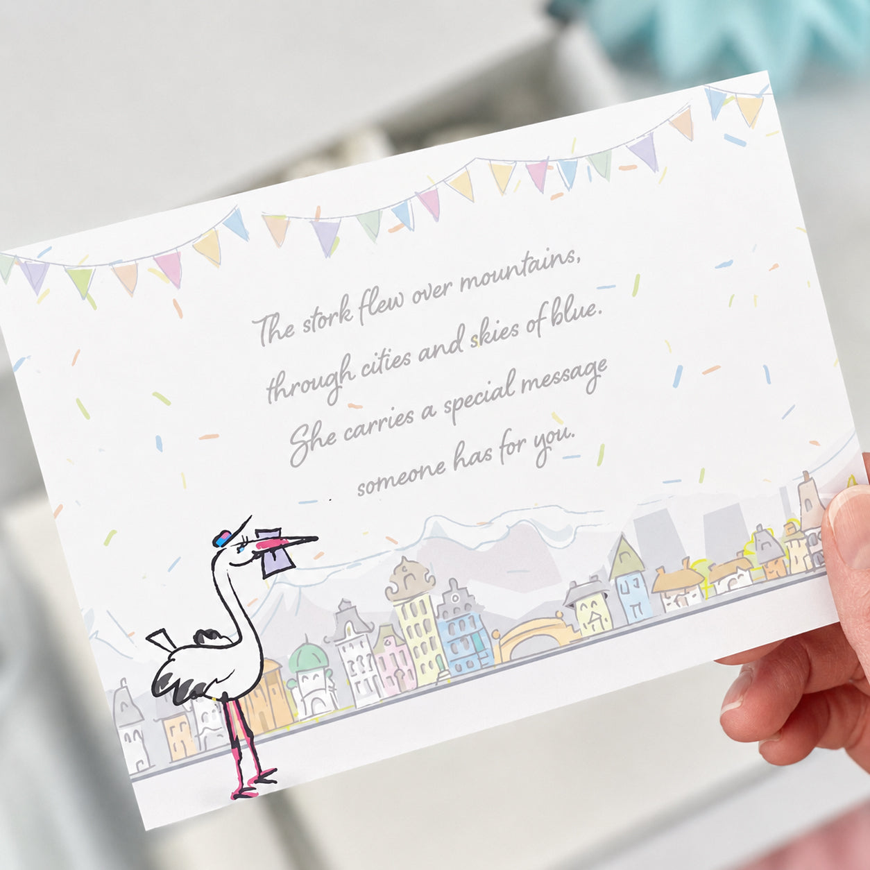 Mummy Cuddly Stork Gift Hamper