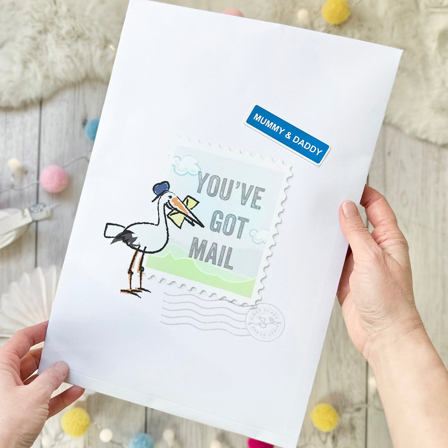 Message From Baby Bump,Mum to Be, Daddy to Be, Mummy & Daddy to Be