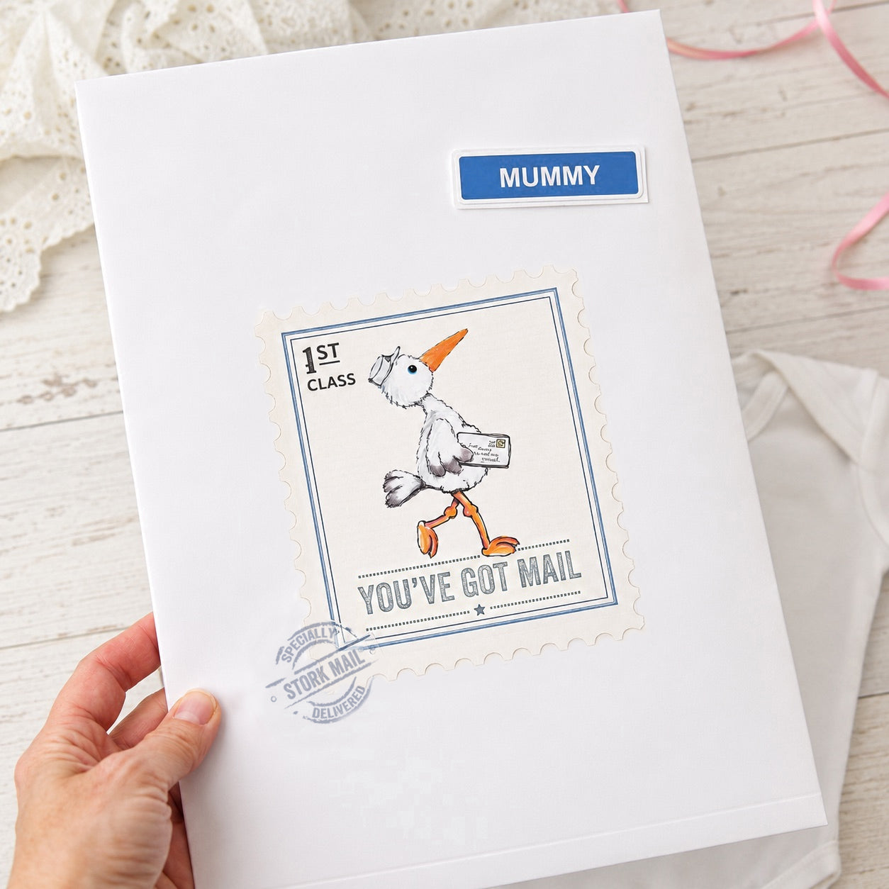 Mummy to Be, Babygrow, message from Daddy & Baby