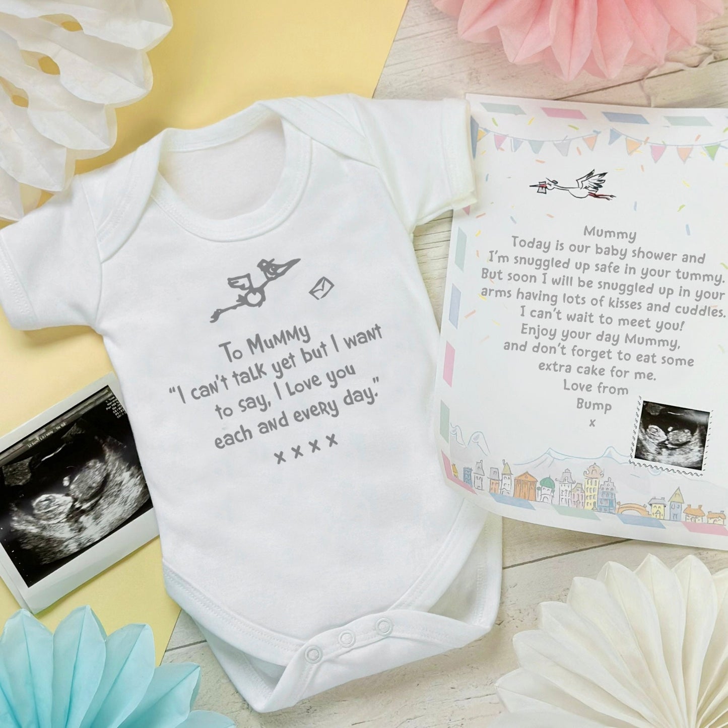 Mum To Be Cuddly Stork Gift Set