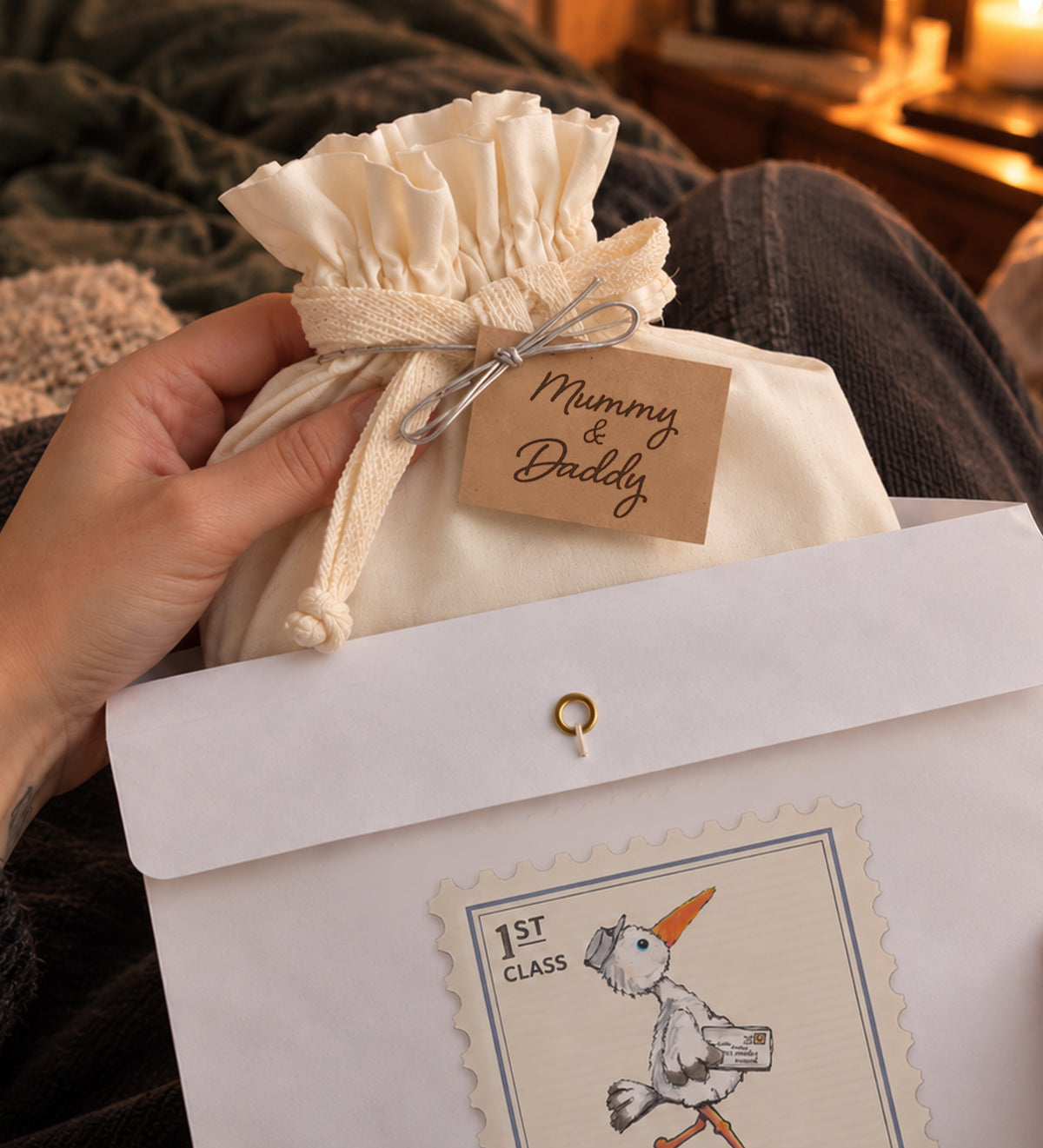 Mummy & Daddy Letter From Bump