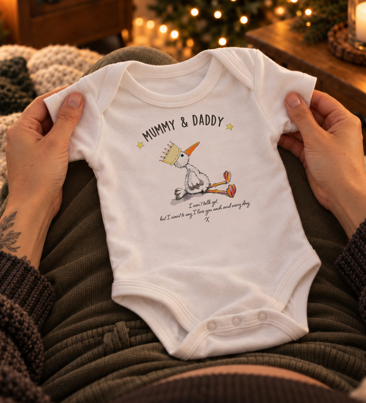 Mummy & Daddy Letter From Bump