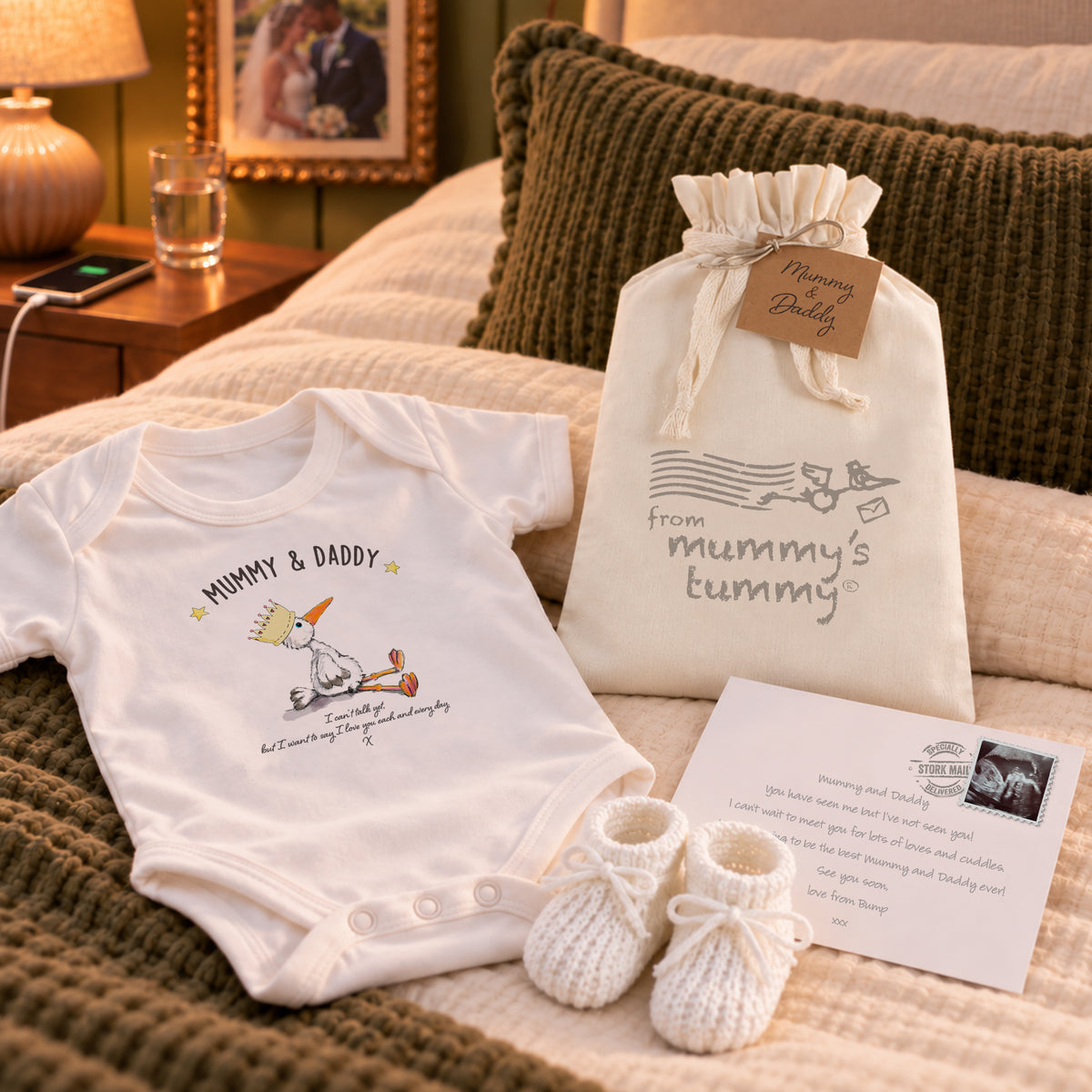 Mummy & Daddy Letter From Bump