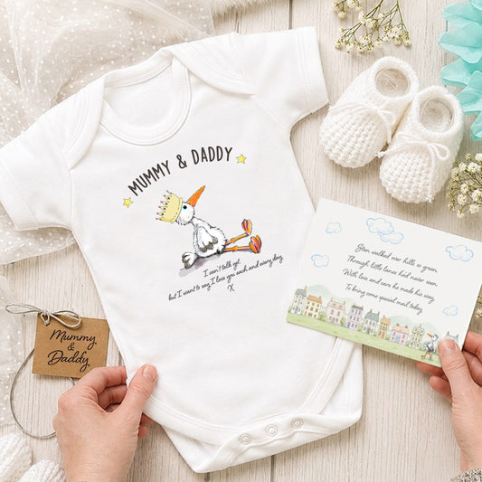 Mummy & Daddy Letter From Bump