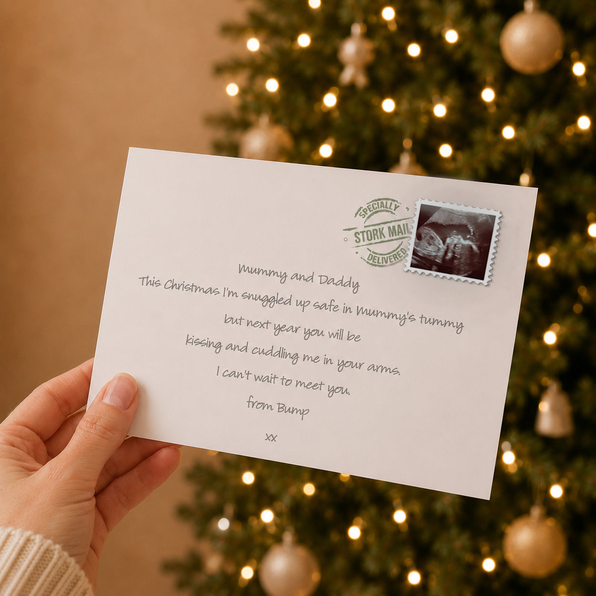Mummy & Daddy Letter From Bump