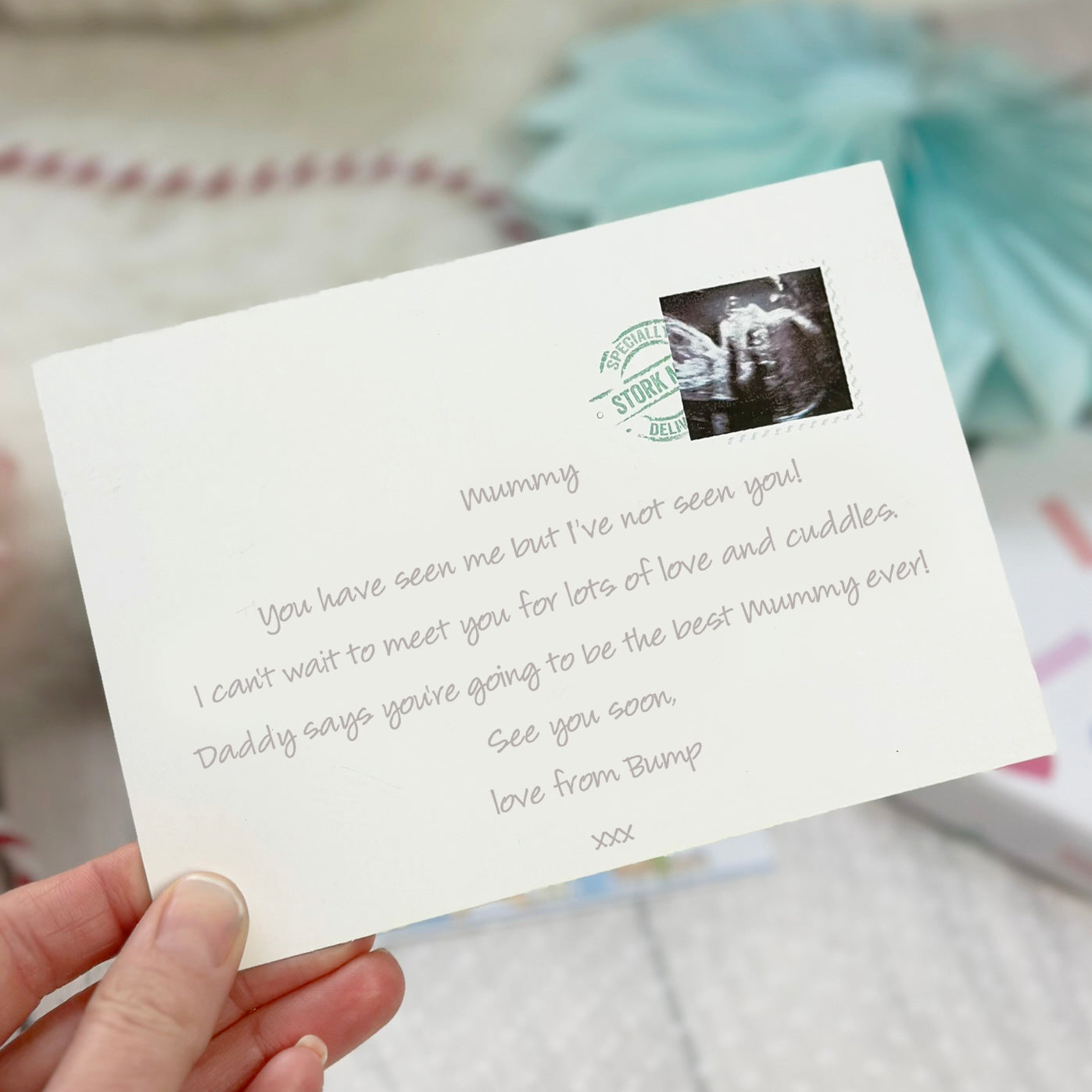 Mummy to be, Babygrow, Letter From The Bump