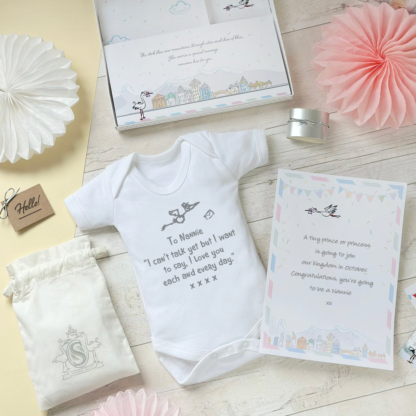 Grandparent Pregnancy Reveal Gift