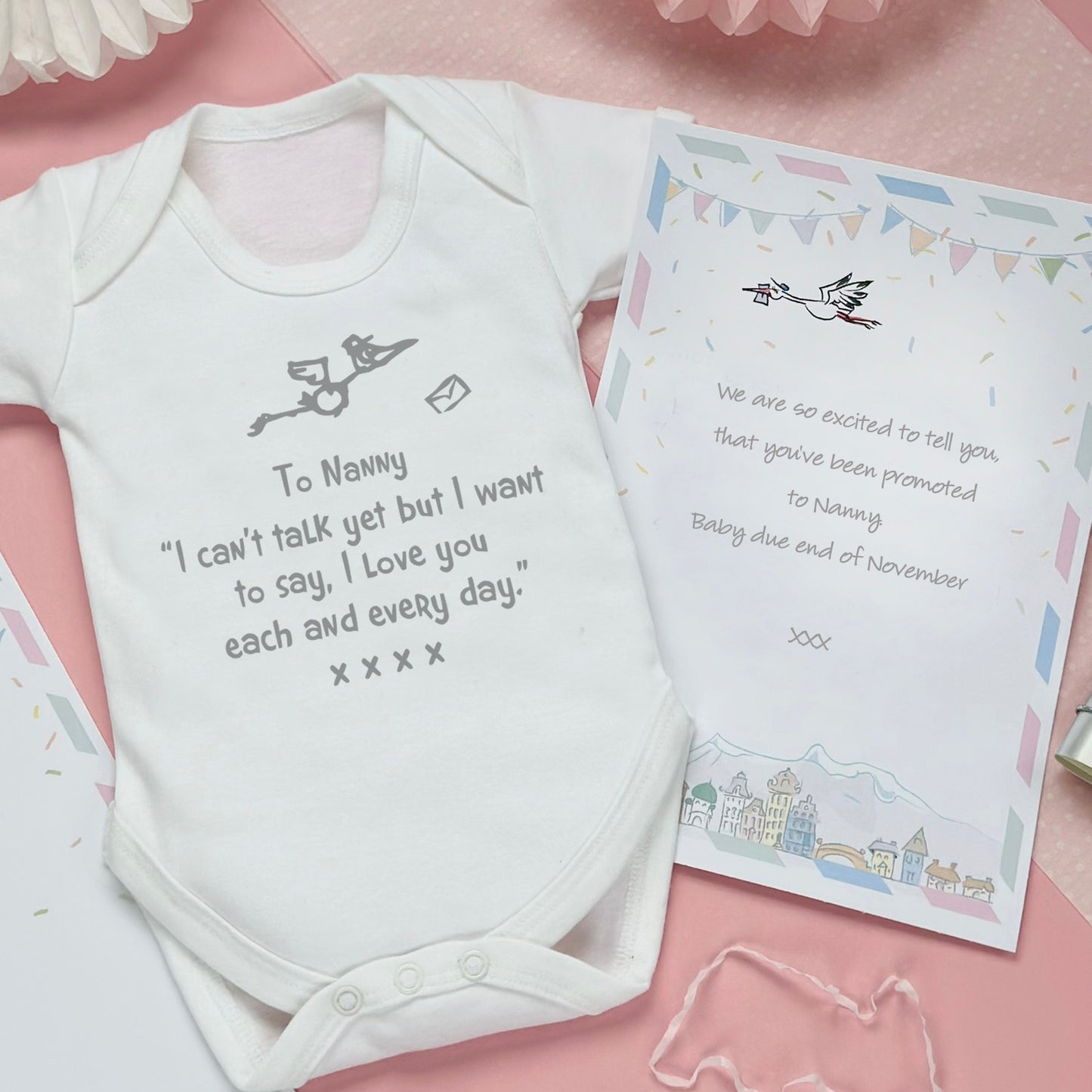 Grandparent Pregnancy Reveal Gift