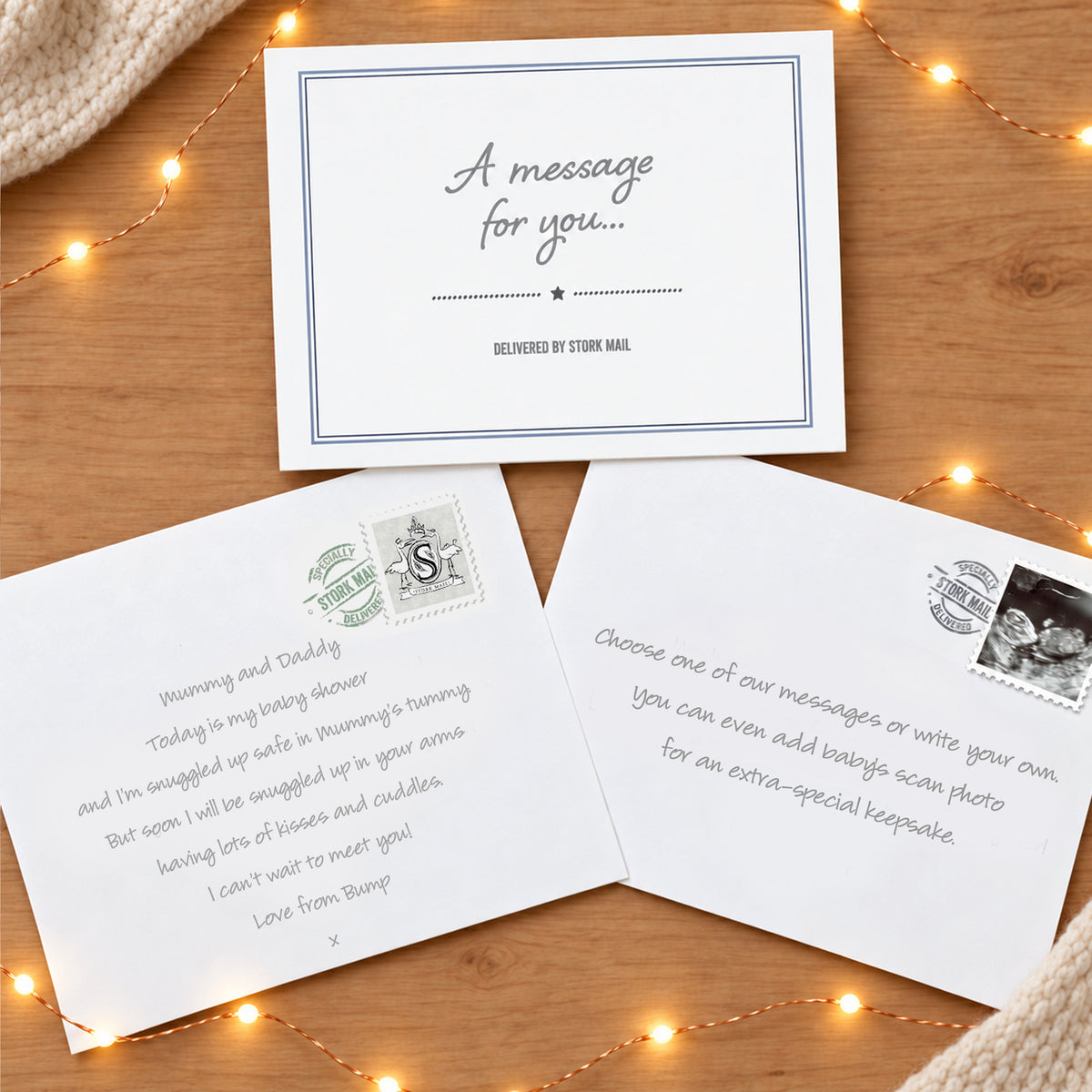 Mummy & Daddy Letter From Bump