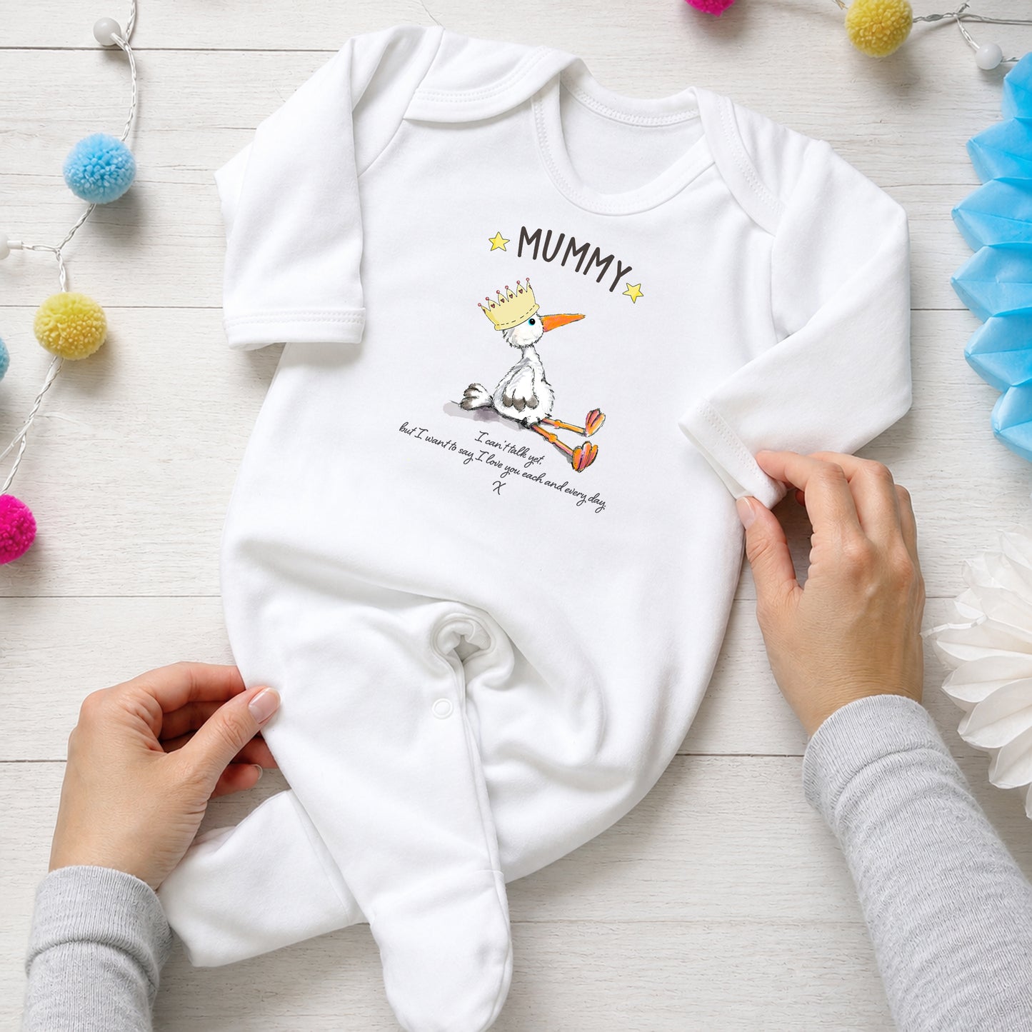 Mummy Cuddly Stork Gift Hamper