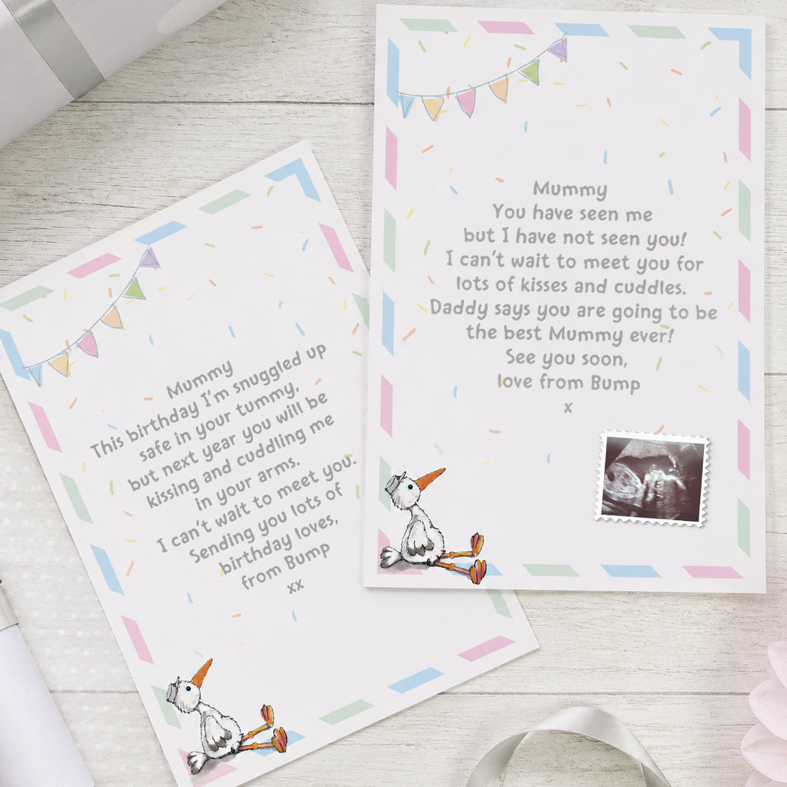 Mum To Be Cuddly Stork Gift Set