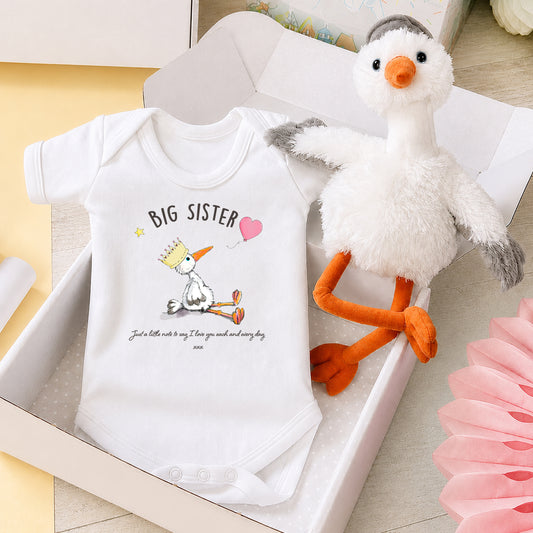 BIG SISTER Announcement Gift Set