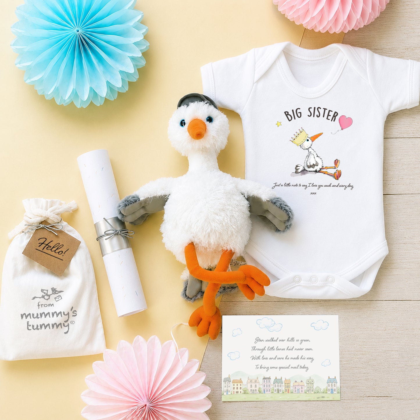 BIG SISTER Announcement Gift Set