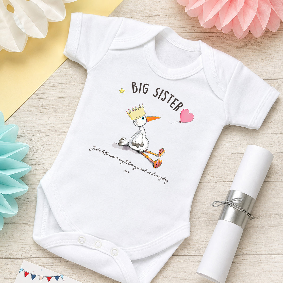 BIG SISTER Announcement Gift Set