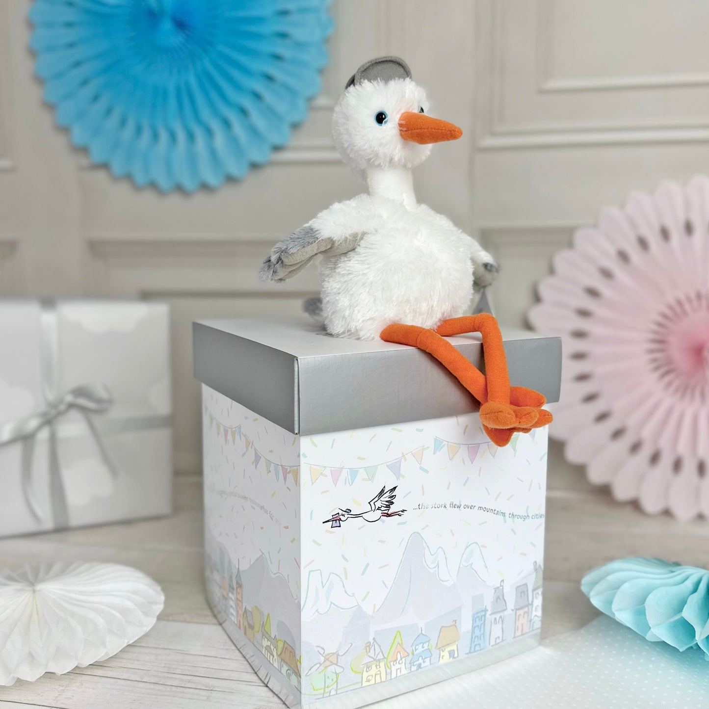 Mummy Cuddly Stork Hamper Gift Set