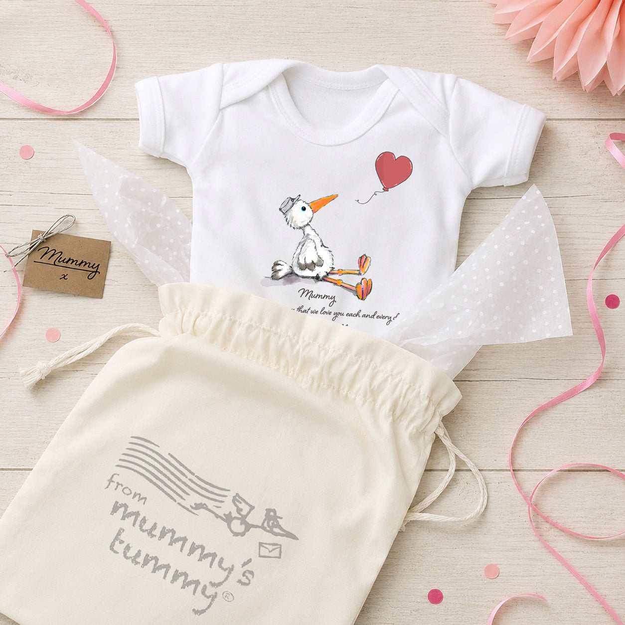 Mummy to Be, Babygrow, message from Daddy & Baby