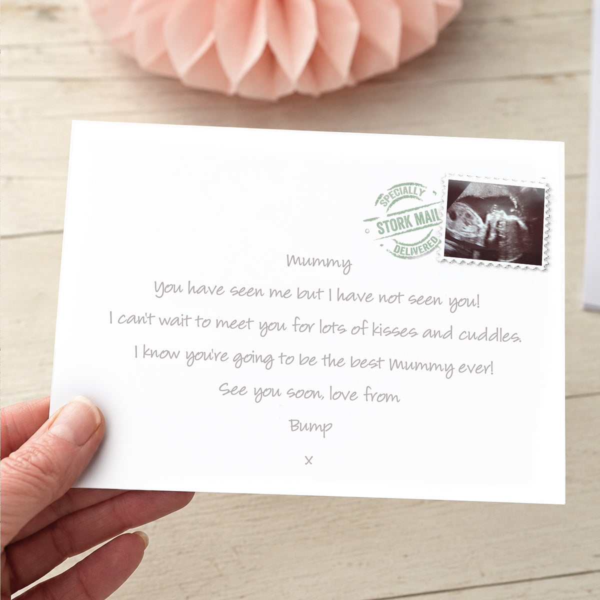 Mummy to Be, Babygrow, message from the bump